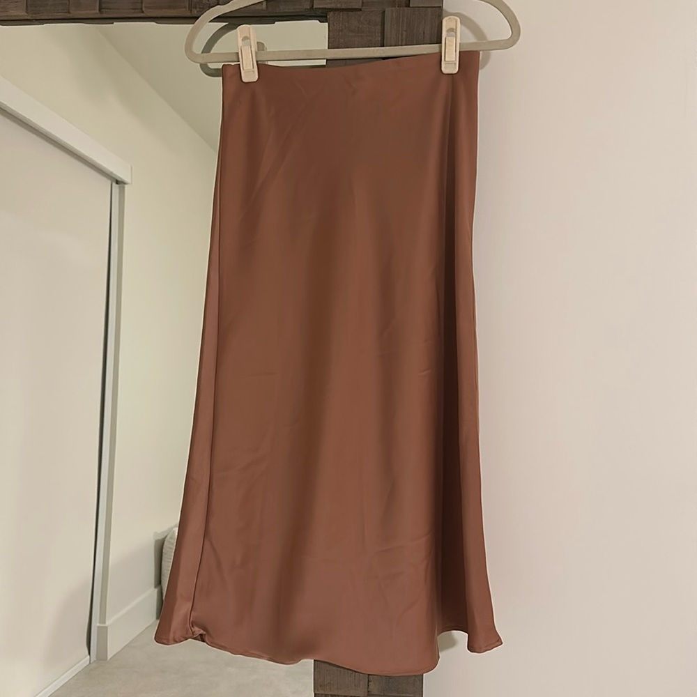 Satin Skirt